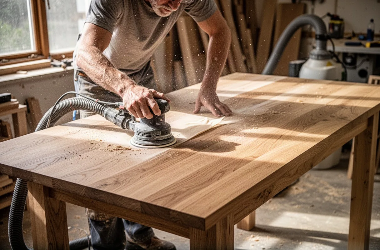 Dining Table Restoration and Refinishing
